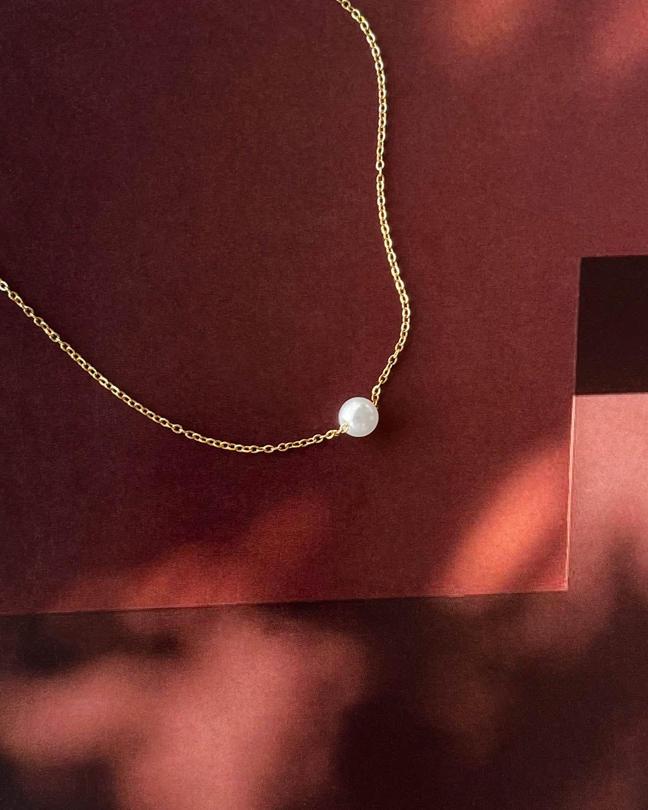 Collier de perles 18 carats