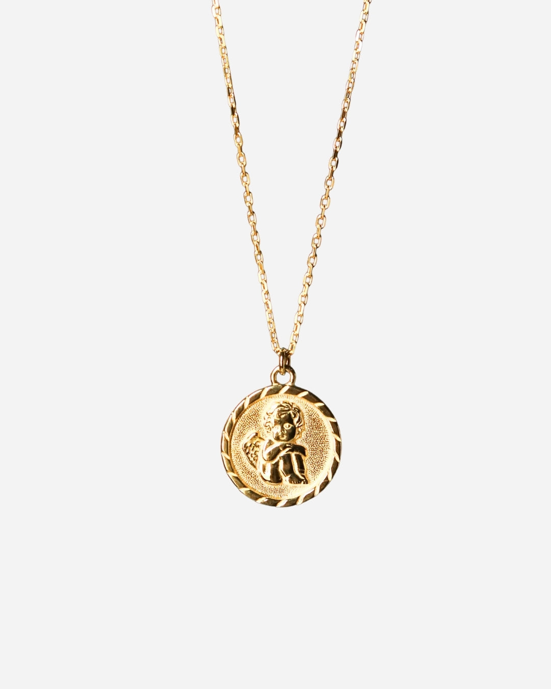 18K Vermeil Guardian Angel Necklace