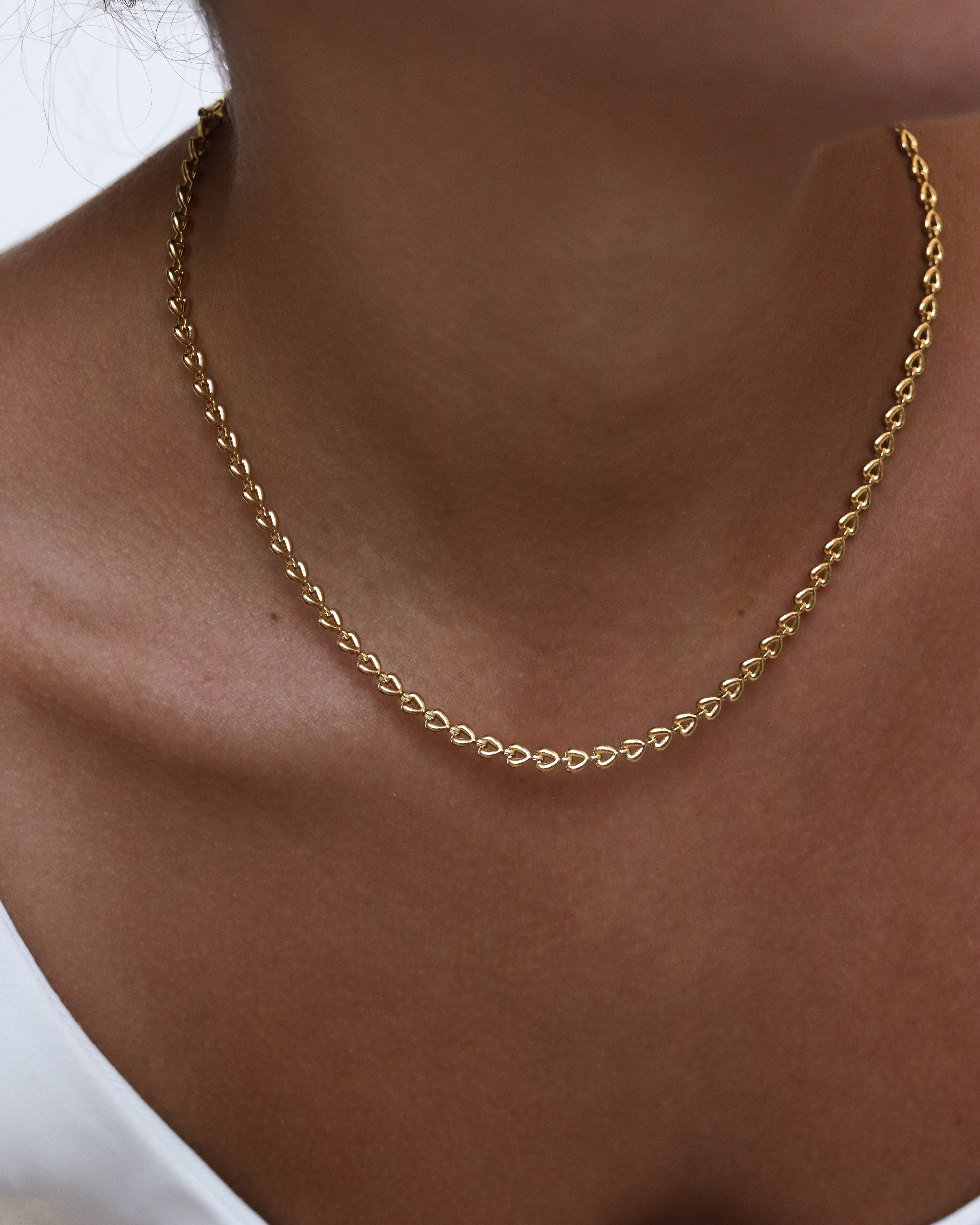 18k Heart Necklace
