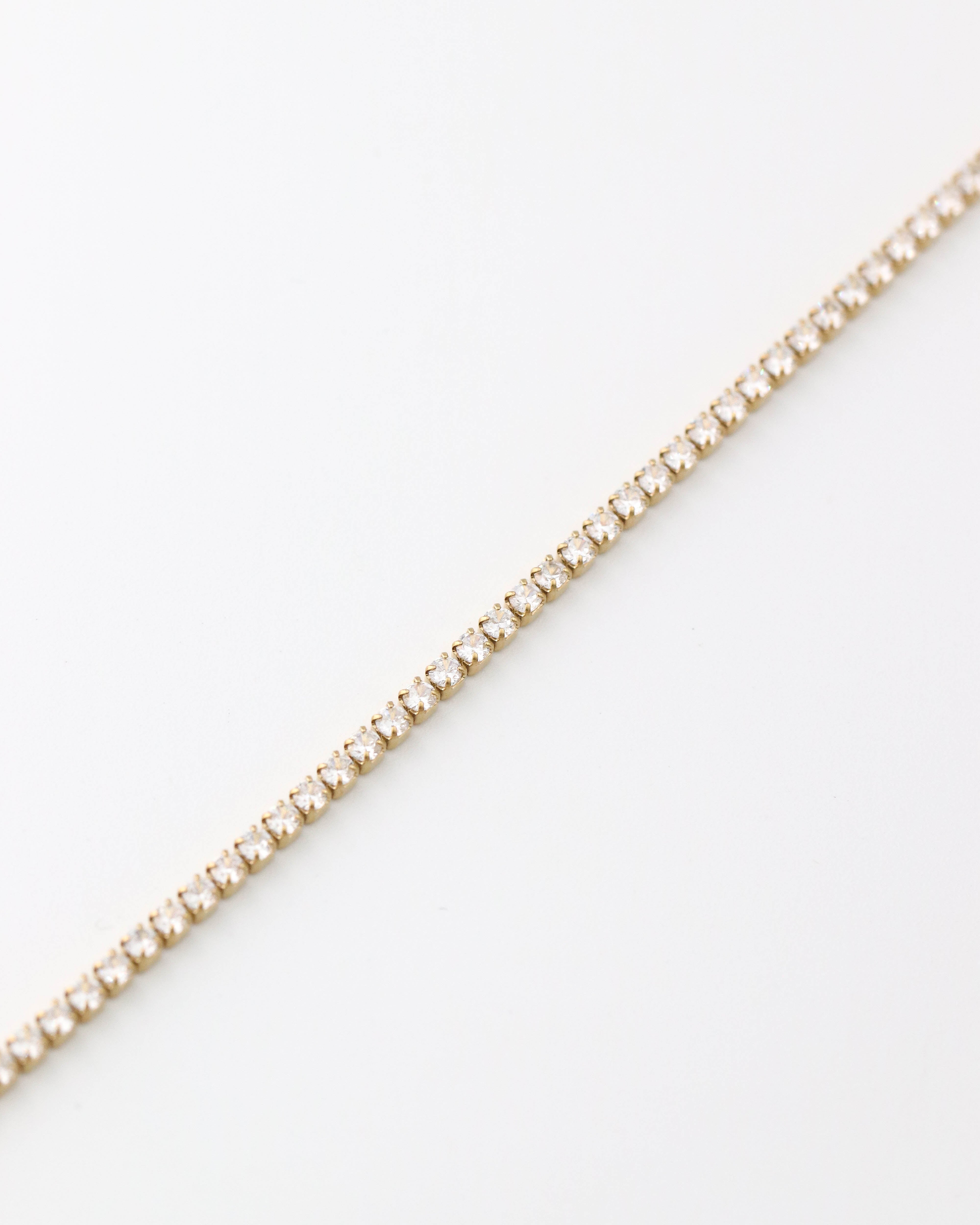 Collar de tenis de 18k