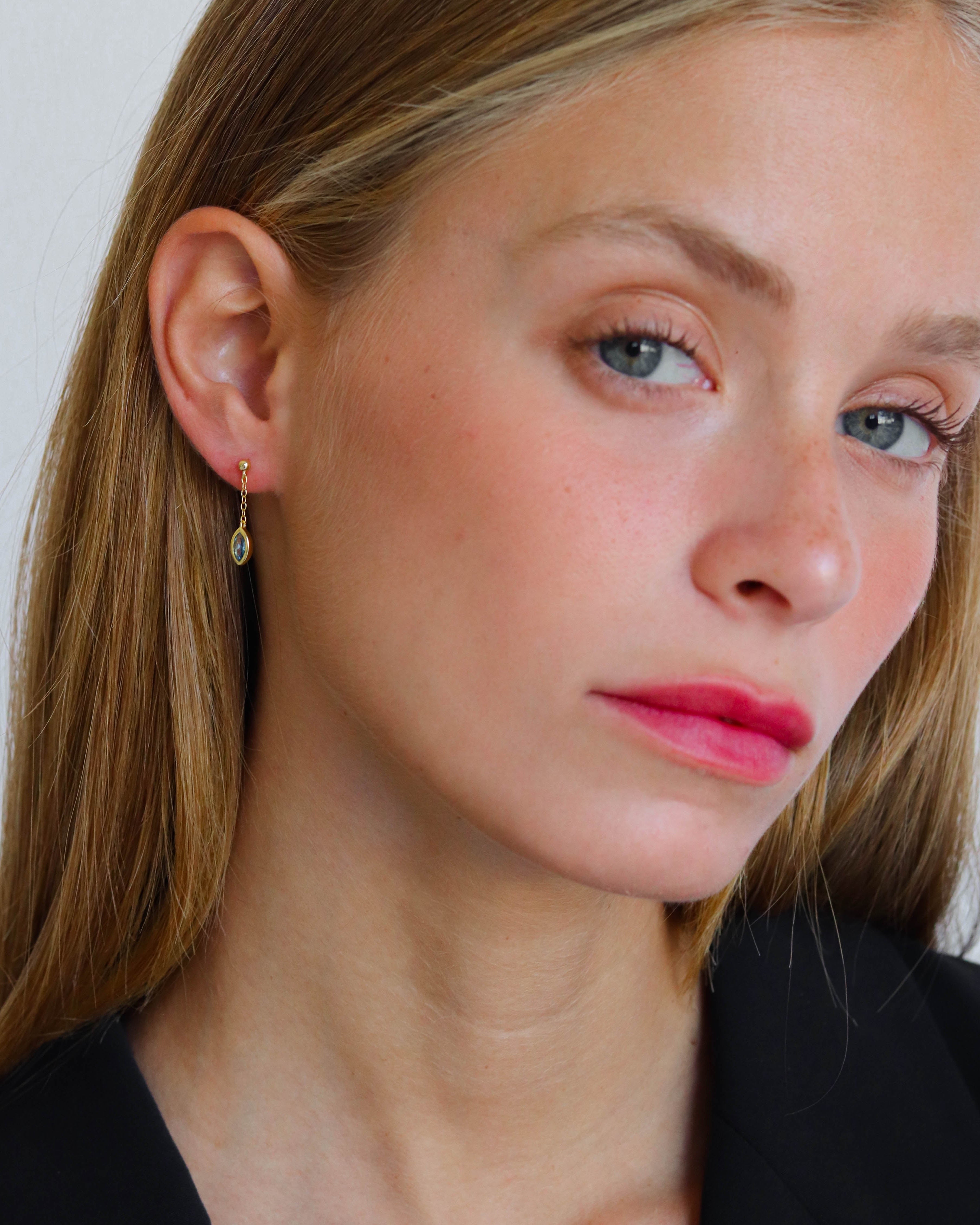 18K Vermeil Laurel Earrings