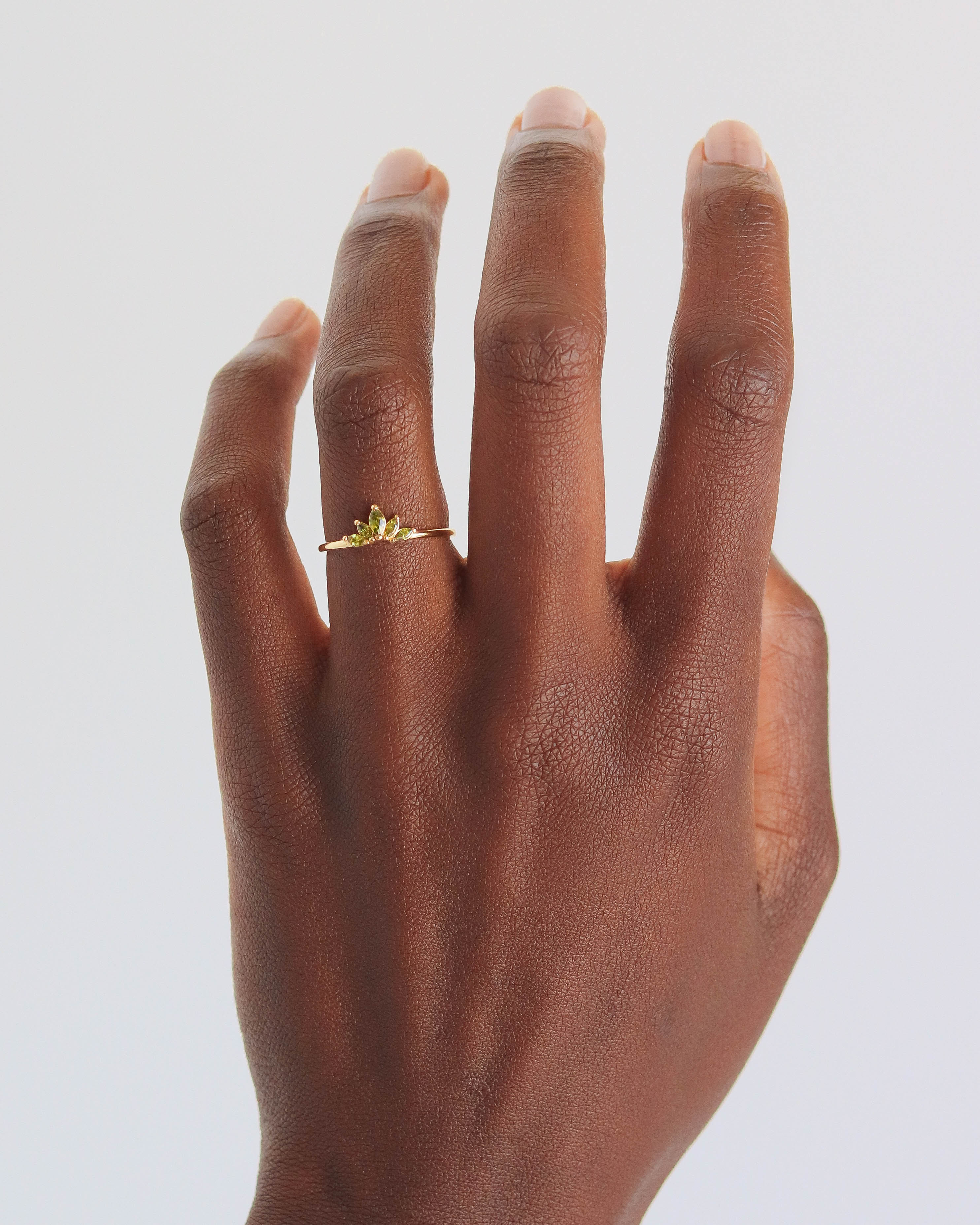 18K Vermeil Olive Julia Ring