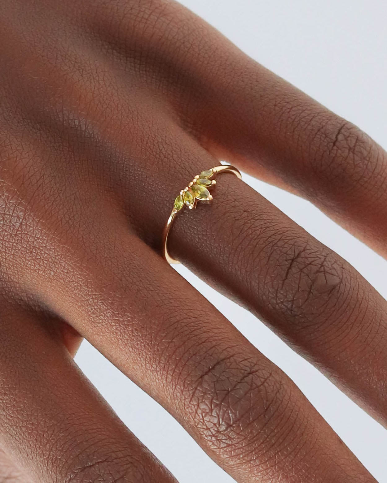 18K Vermeil Olive Julia Ring