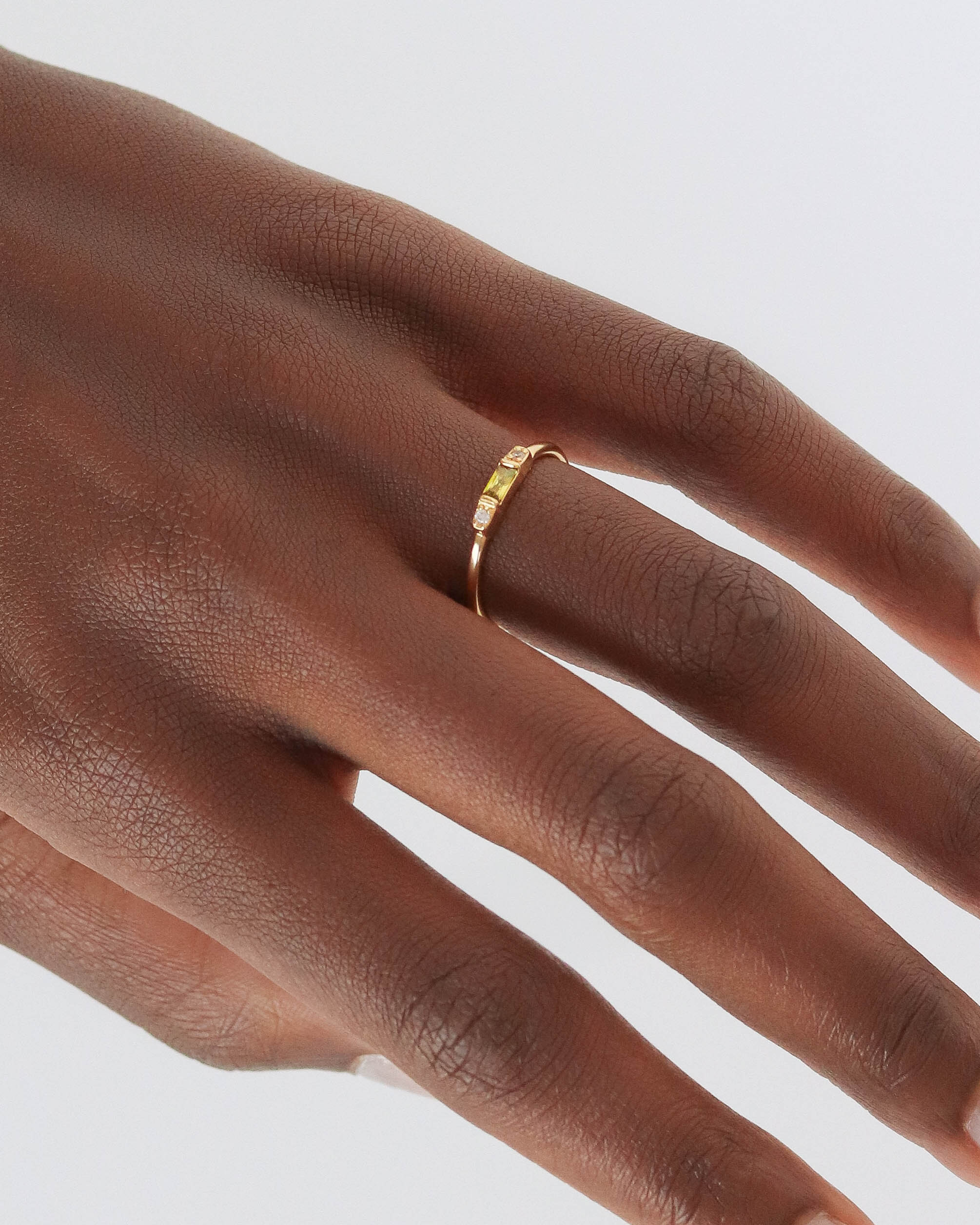 18K Vermeil Olive Mary Ring