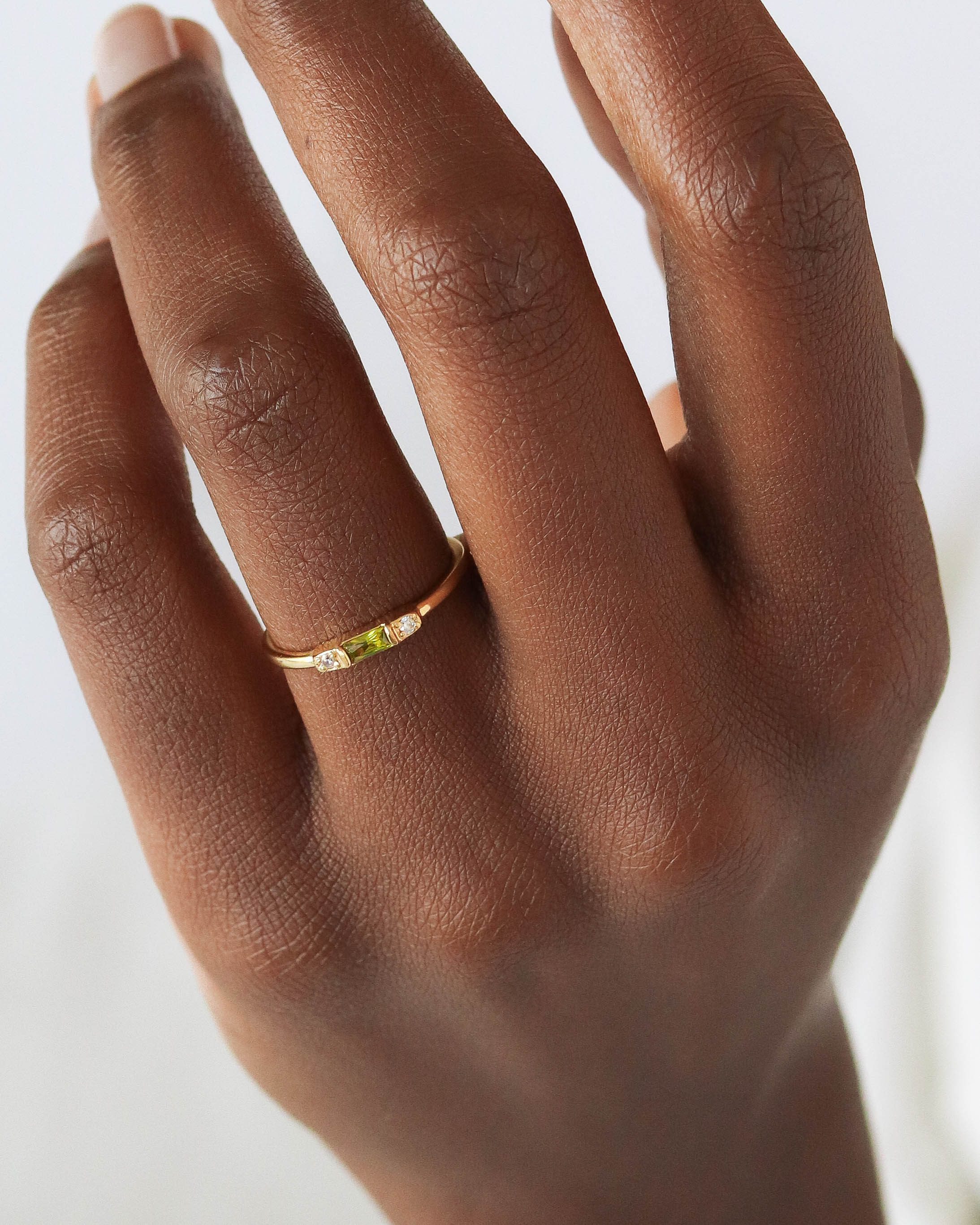 18K Vermeil Olive Mary Ring