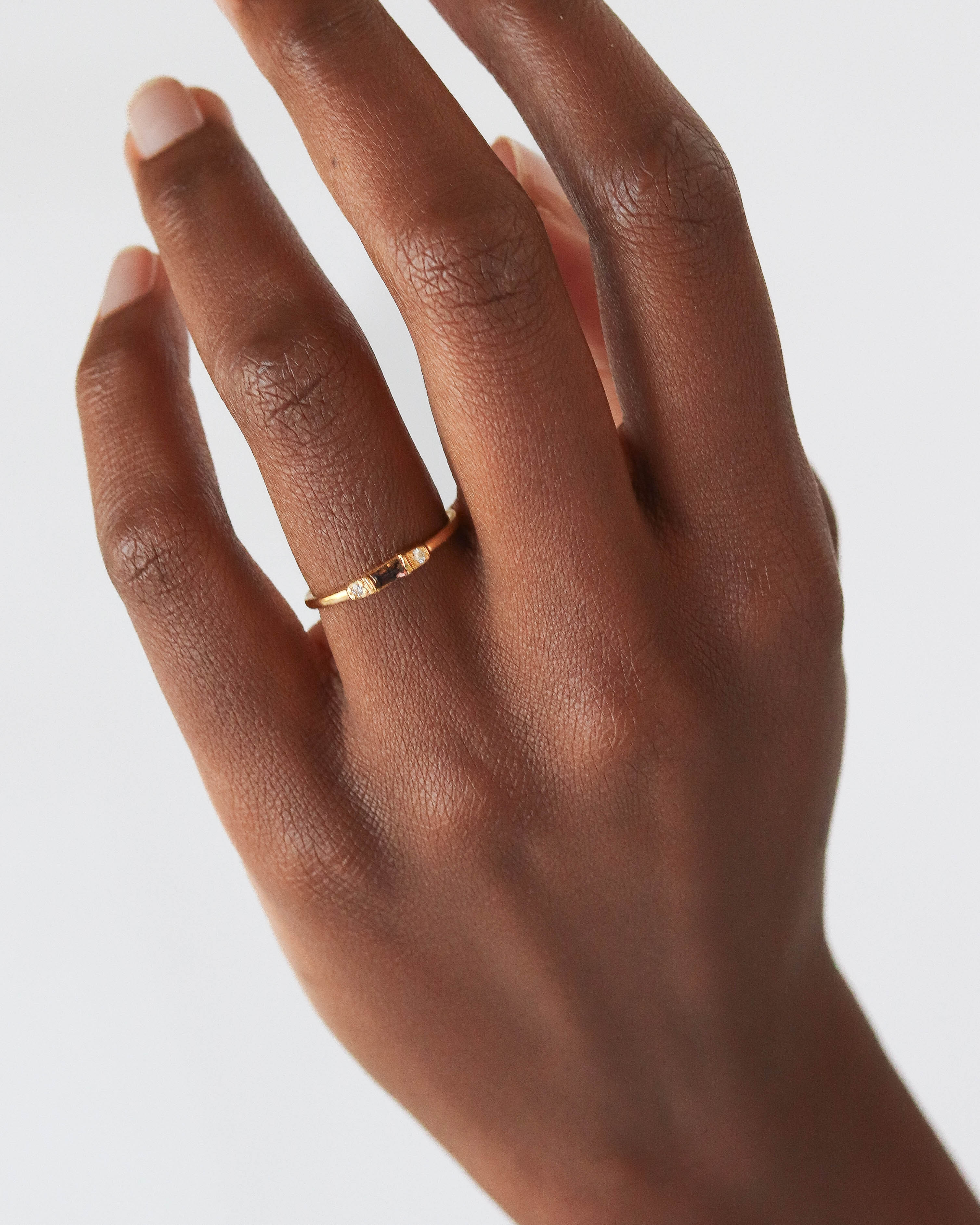 18K Vermeil Mary Ring