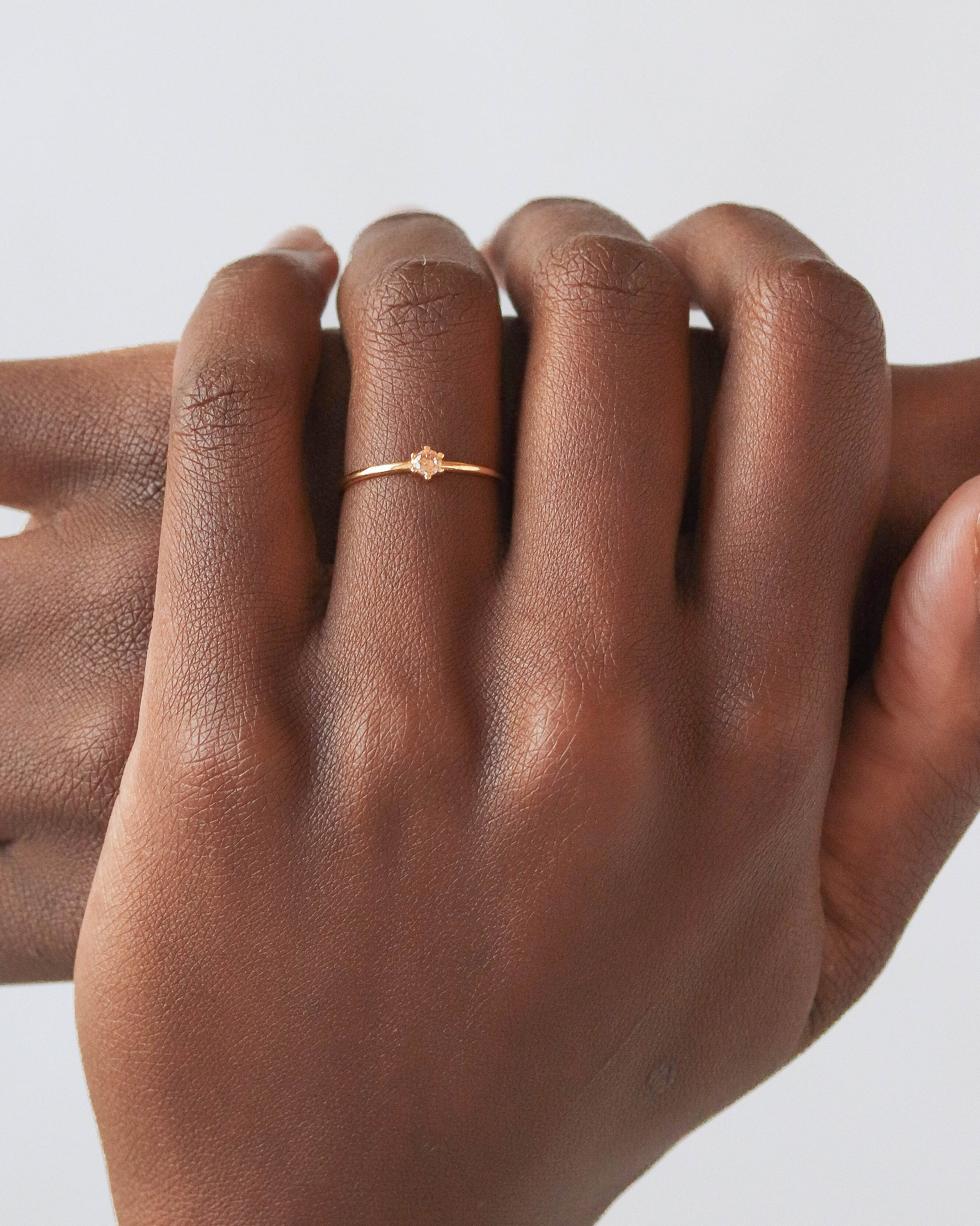 18K Vermeil Champagne Lily Ring