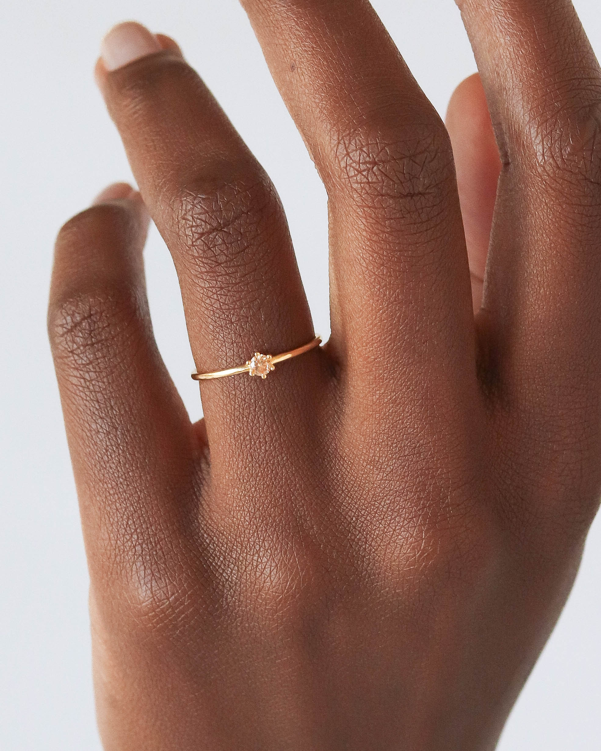 18K Vermeil Champagne Lily Ring