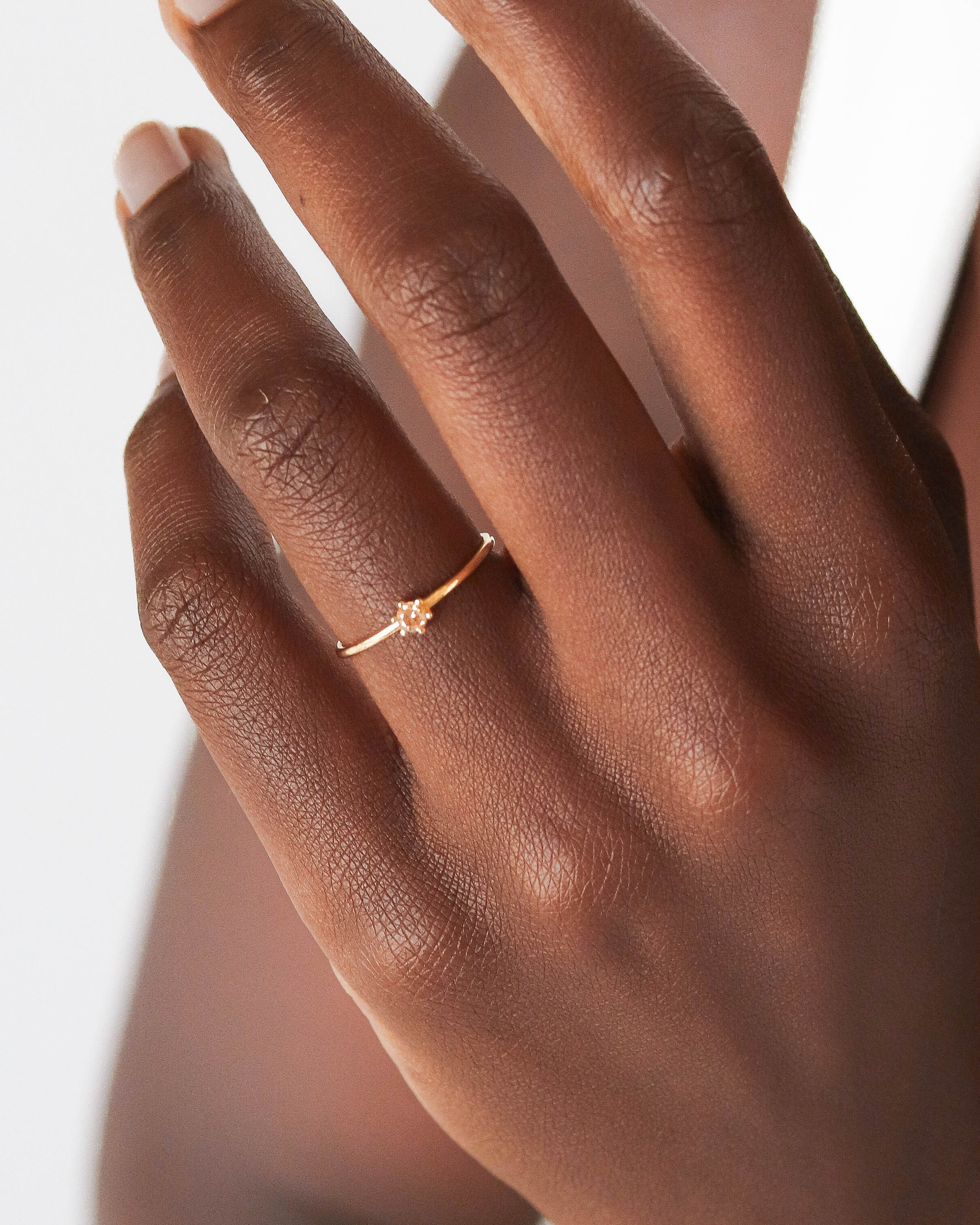 18K Vermeil Champagne Lily Ring