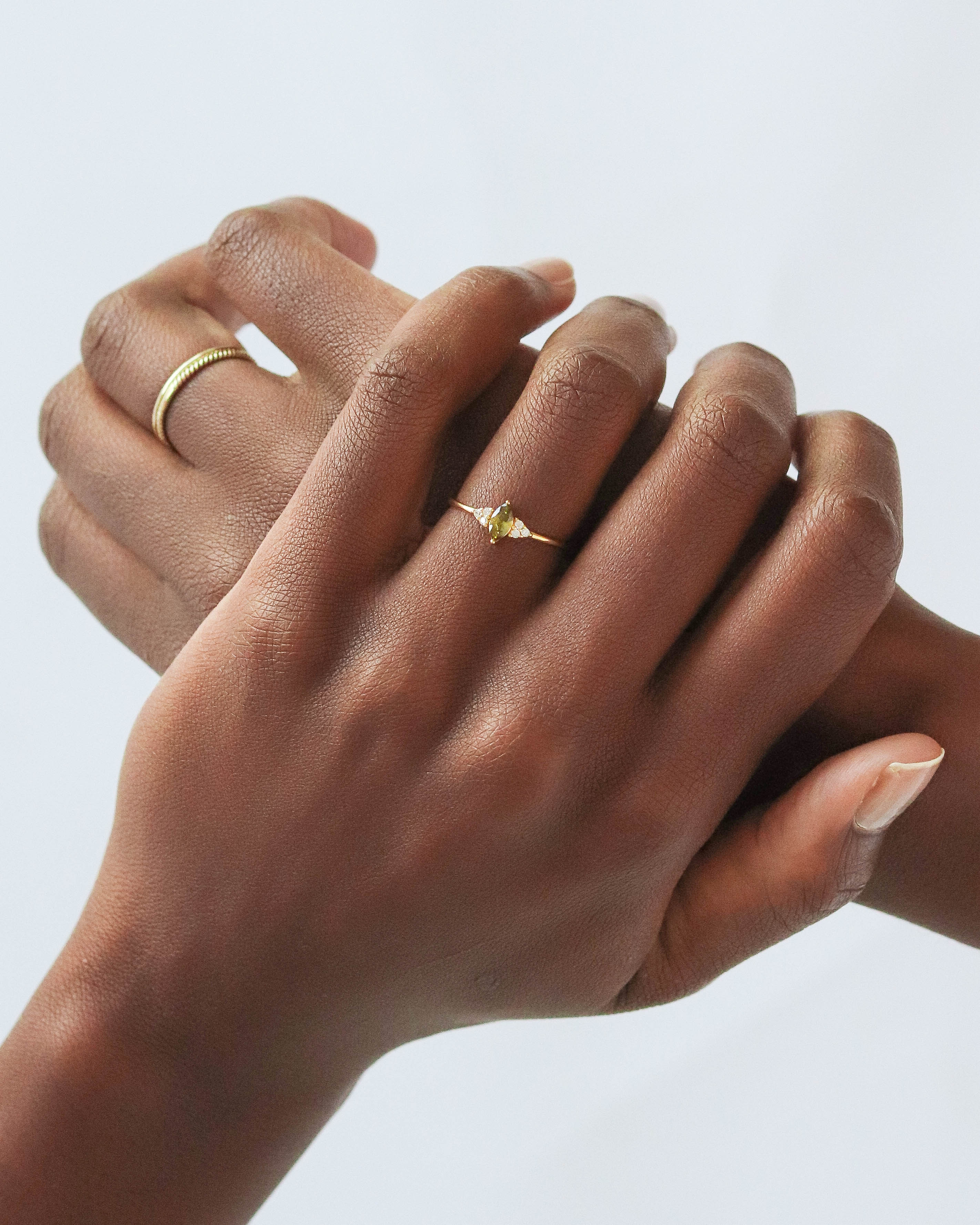 18K Vermeil Olive Ariana Ring