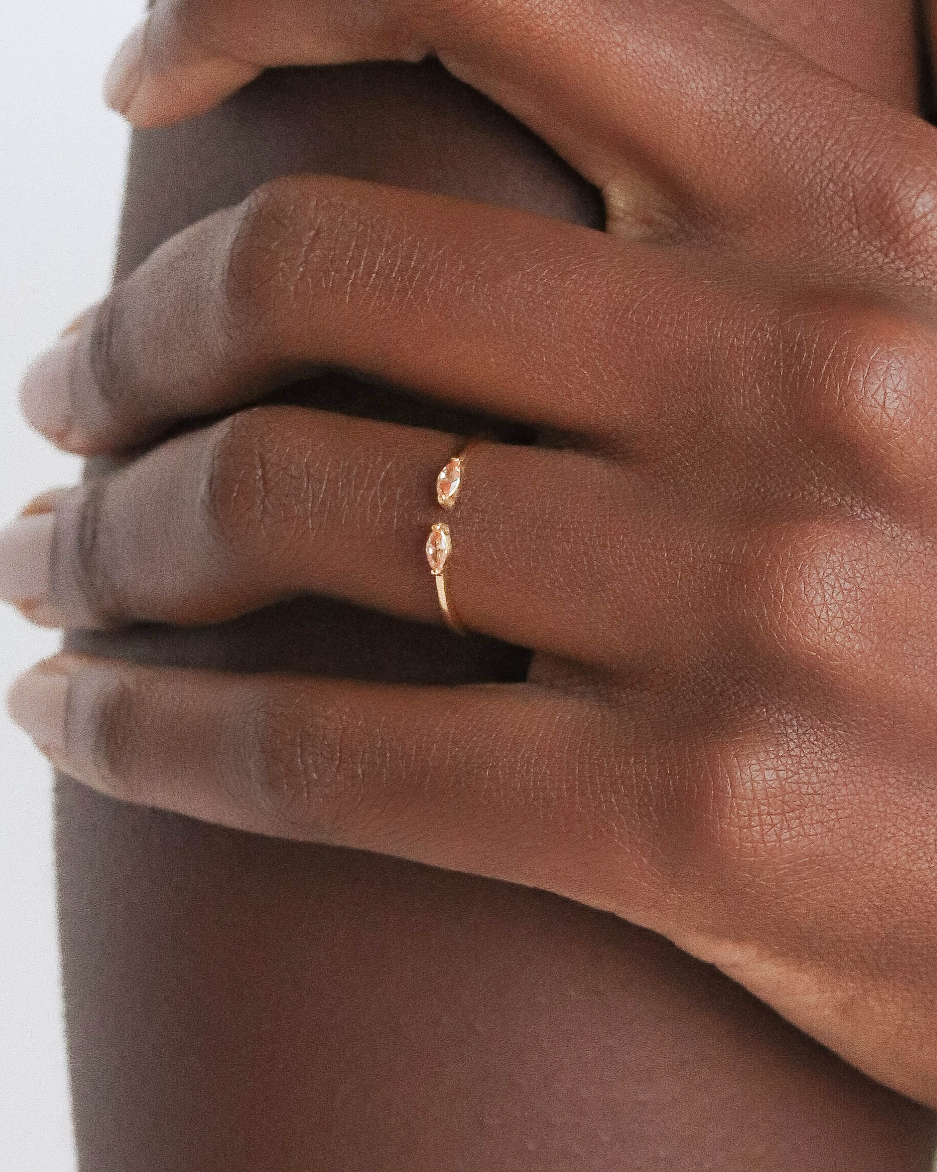 18K Vermeil Champagne Alice Ring