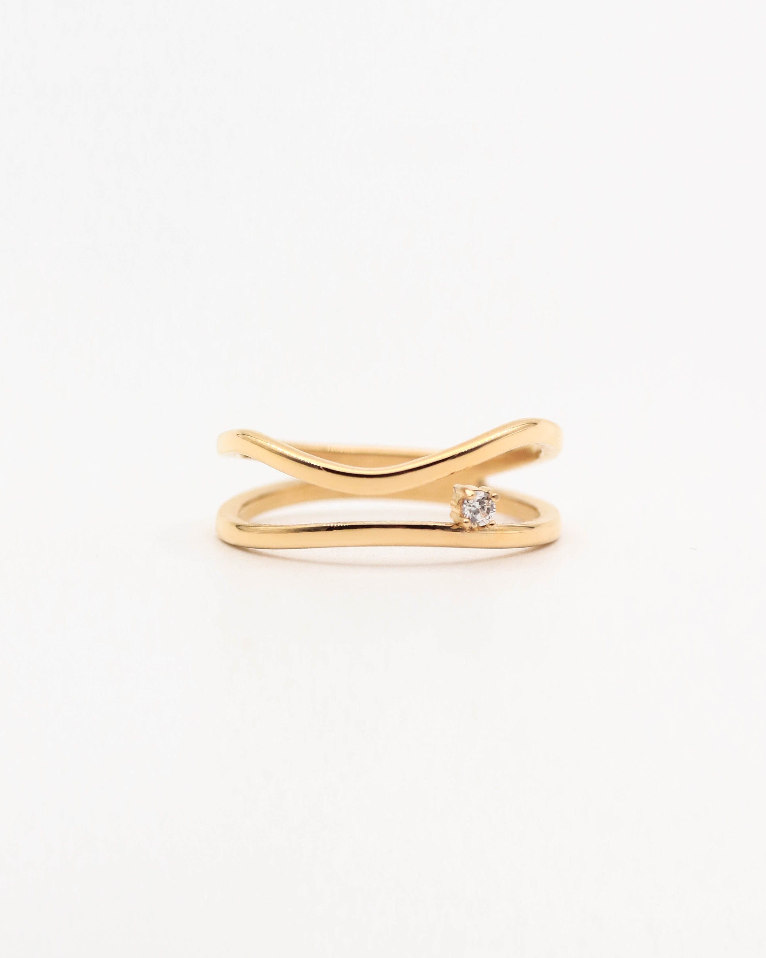 18K Gold Rosalie Ring