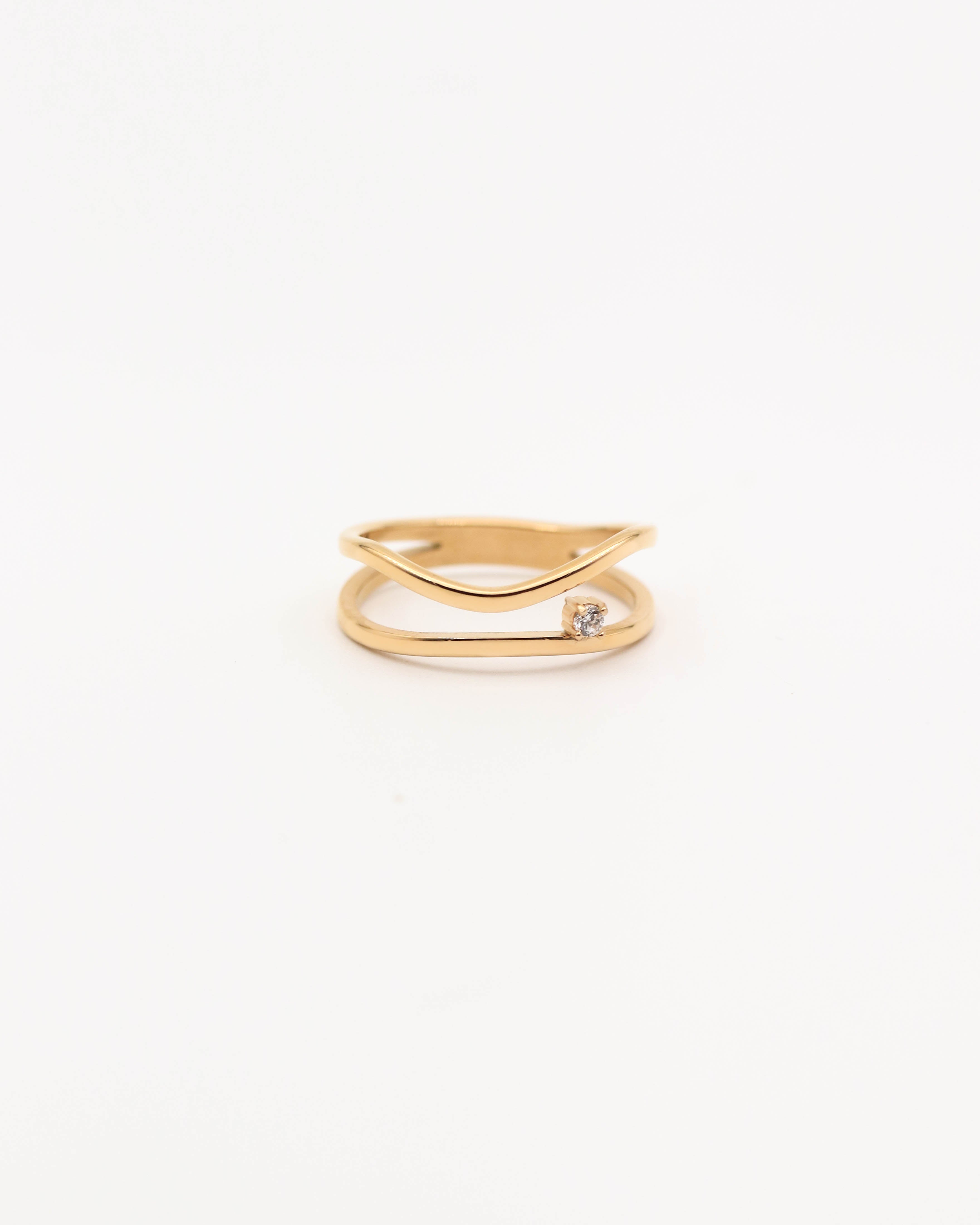 18K Gold Rosalie Ring