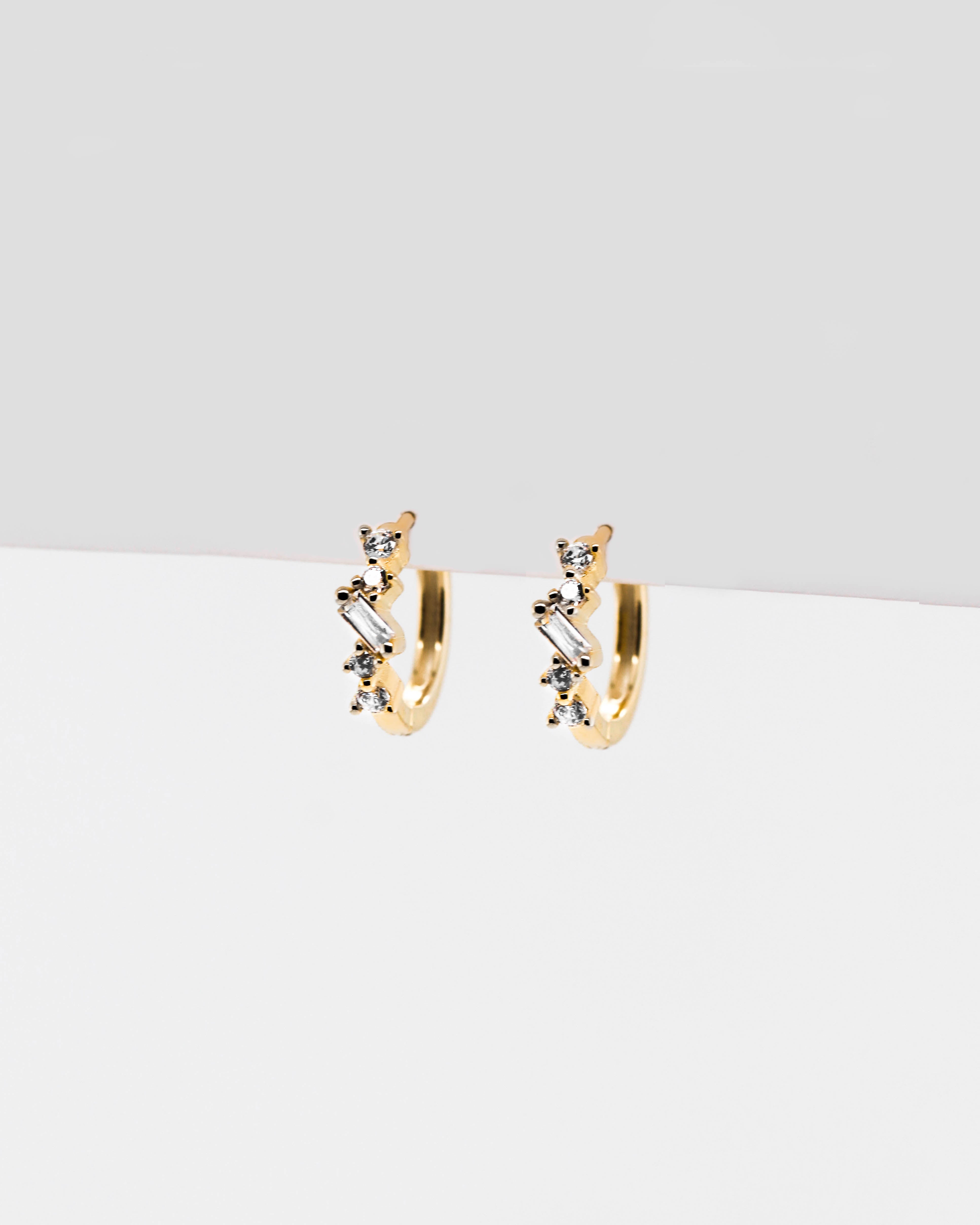 18K Vermeil Gabrielle Hoops