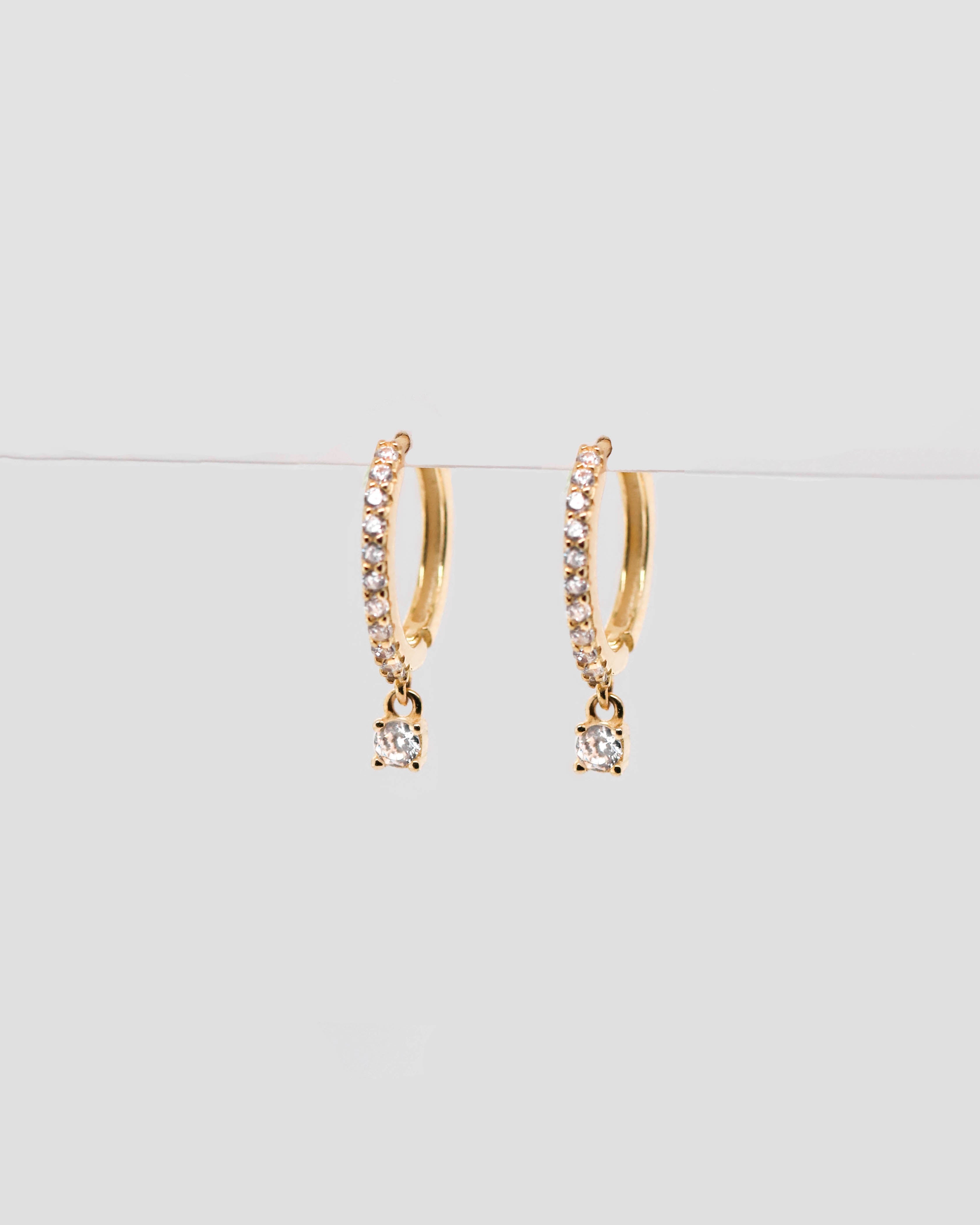 18K Vermeil Jenna Hoops