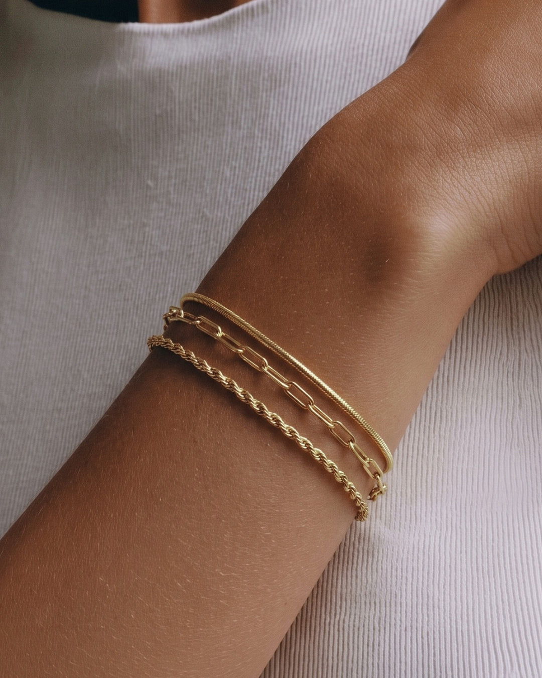 18K Gold Bracelets