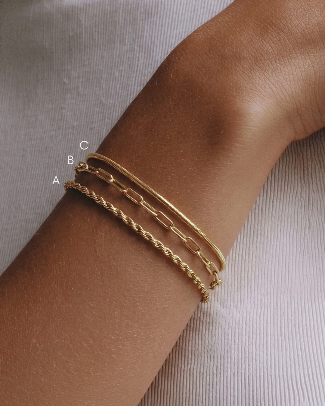 18K Gold Bracelets