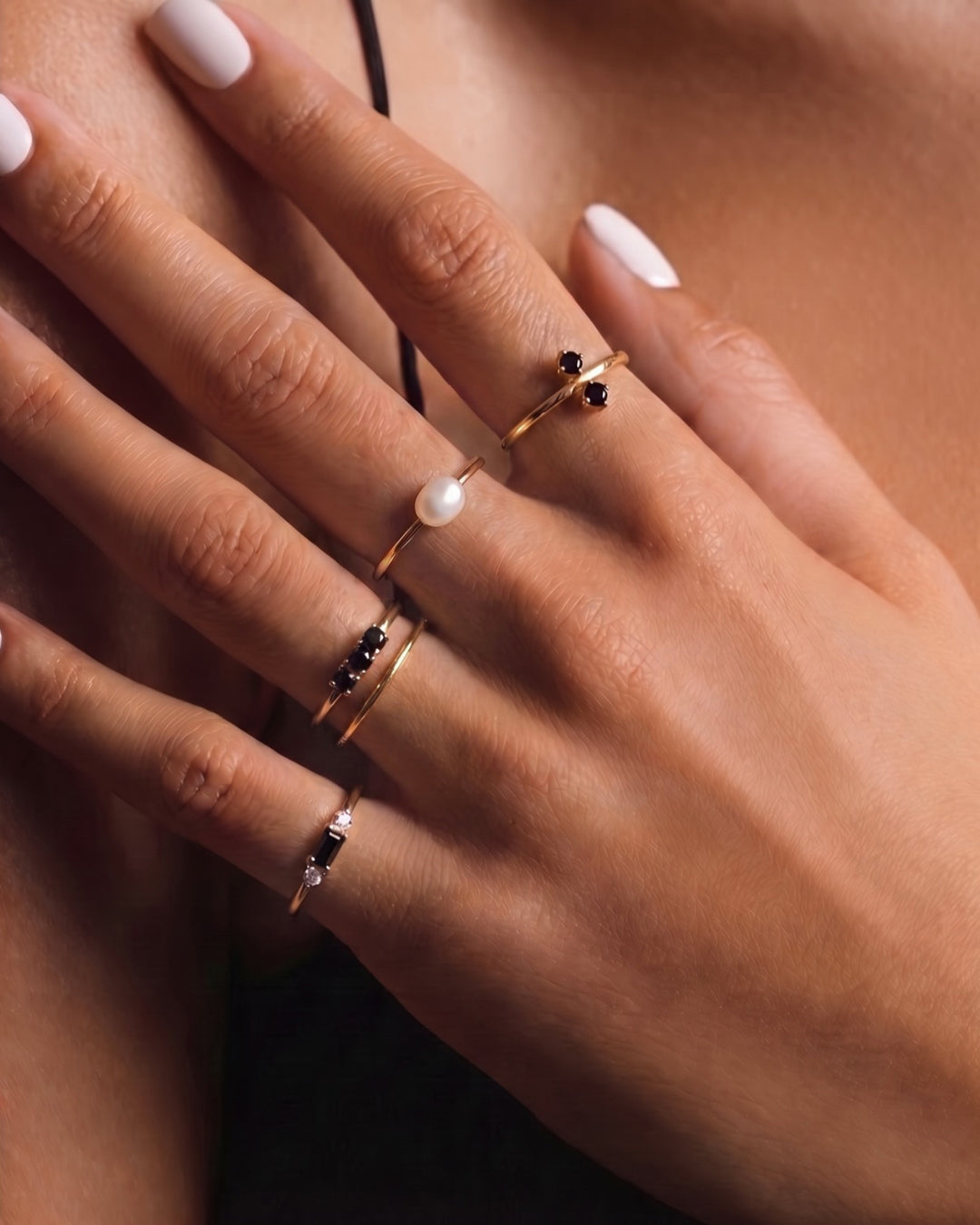 18K Vermeil Mary-ring