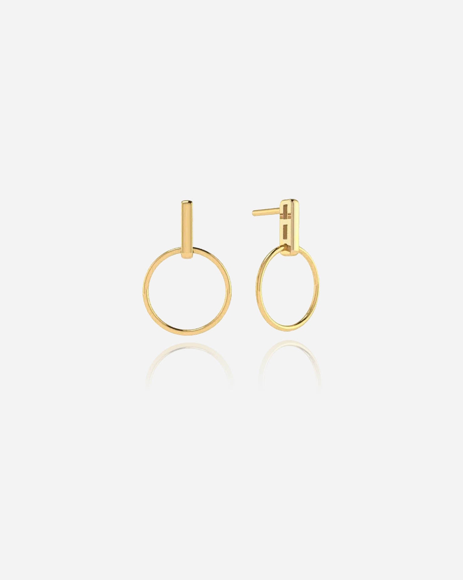 18K Vermeil Hoops