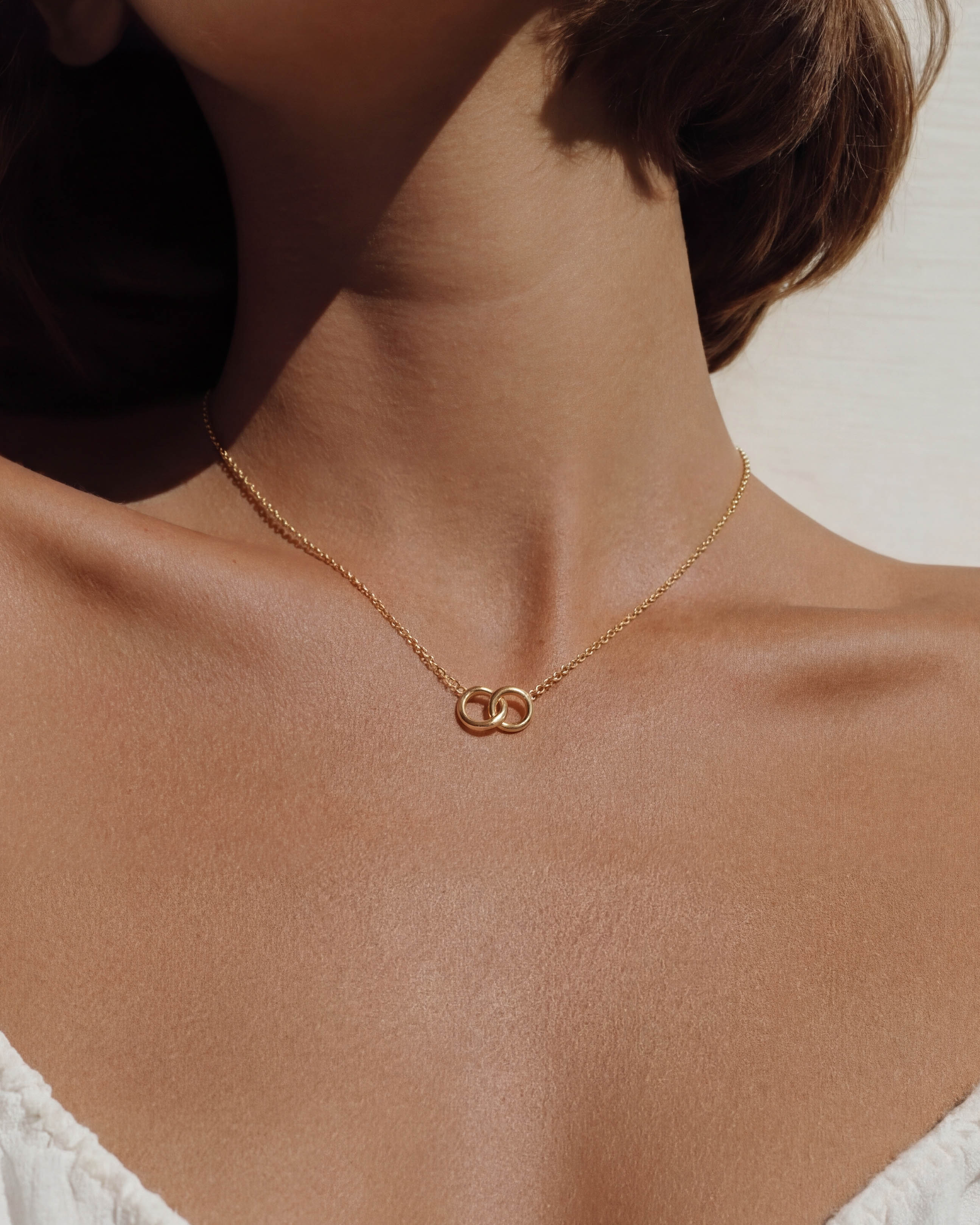 18k Link Necklace