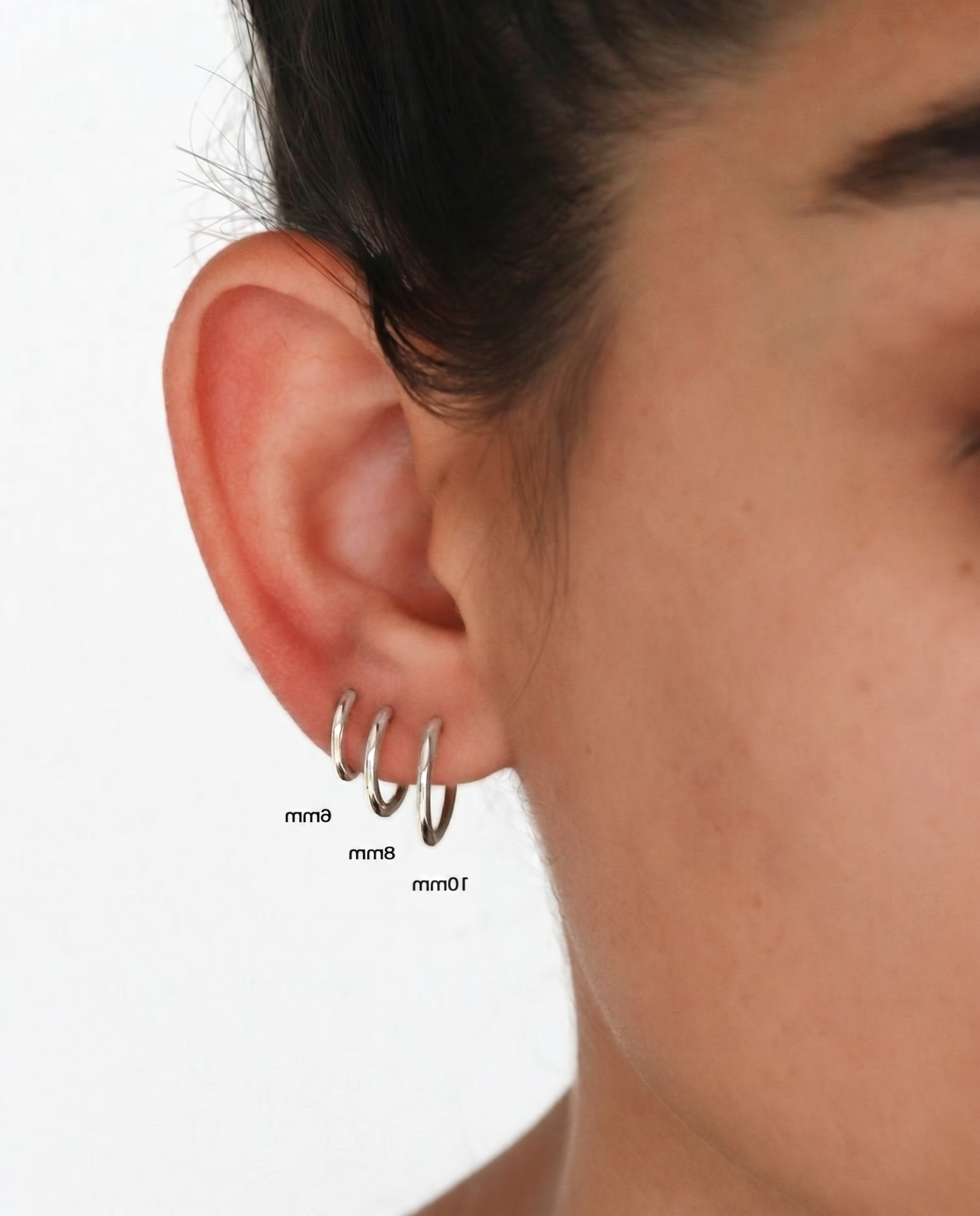 925 Vermeil Hoops