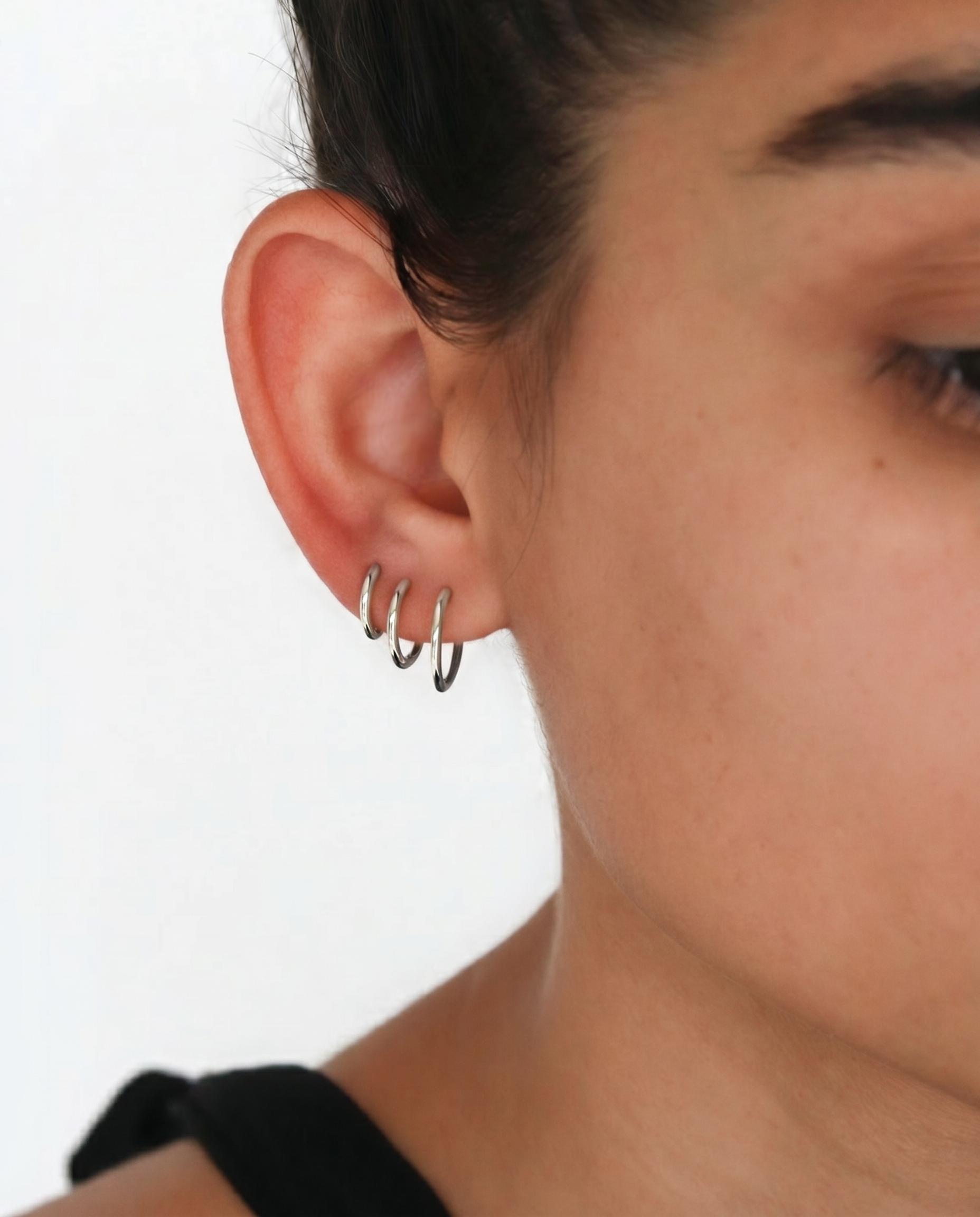 925 Vermeil Hoops
