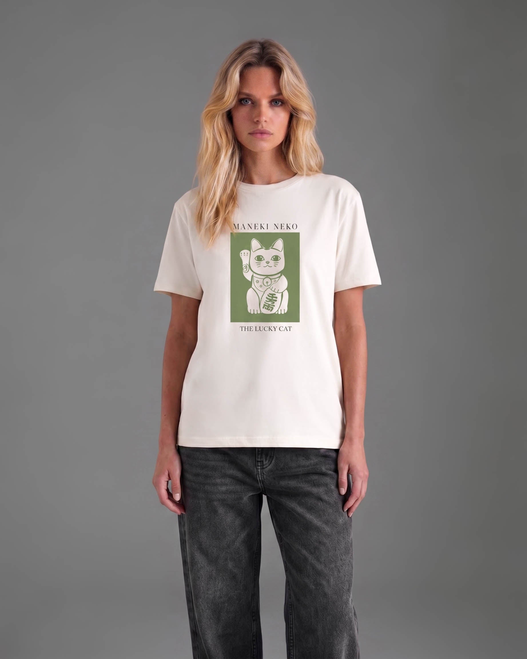 Maneki Neko - The Lucky Cat - T-Shirt