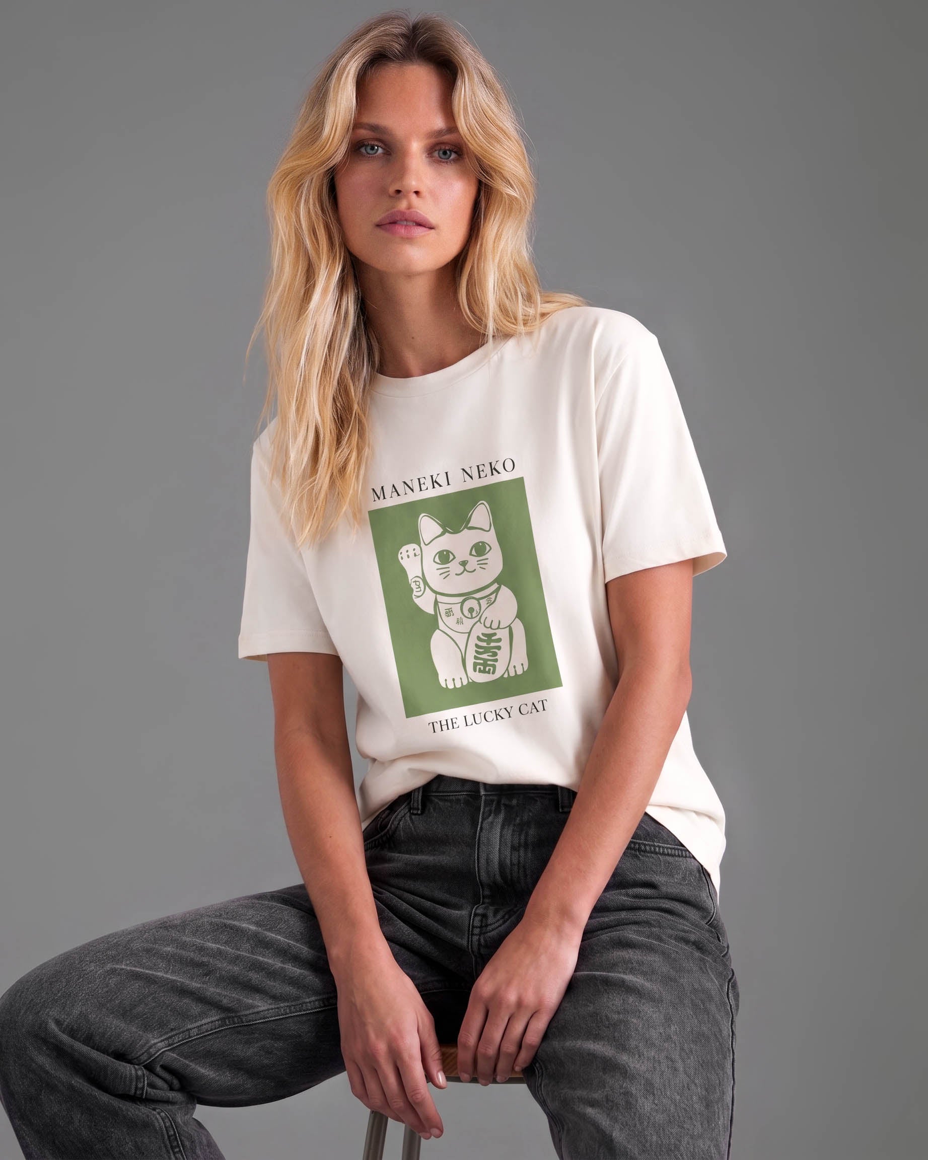 Maneki Neko - The Lucky Cat - T-Shirt