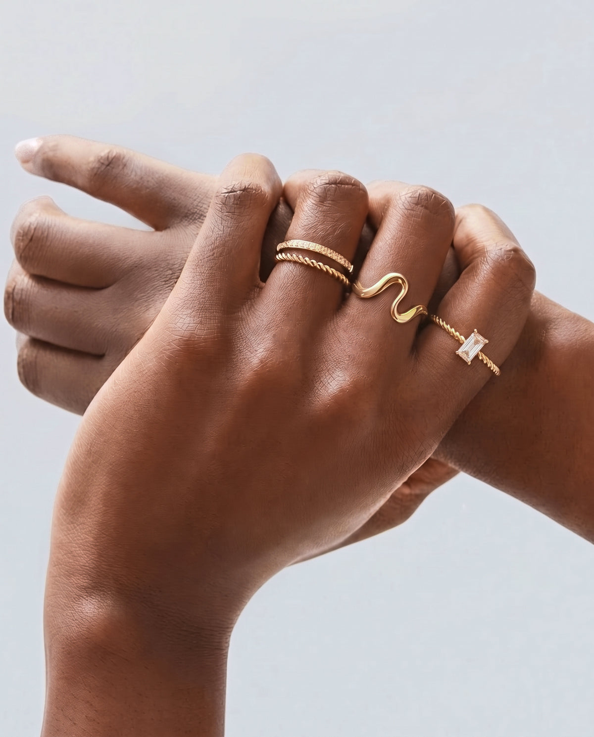 18K gouden golfring