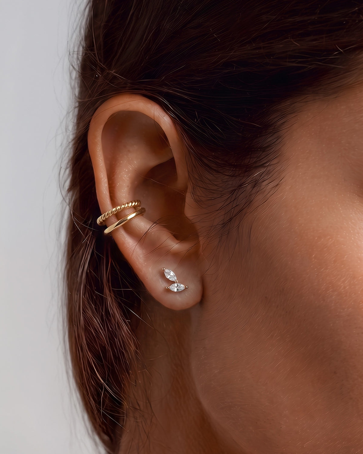 18K Vermeil Luella-noppen