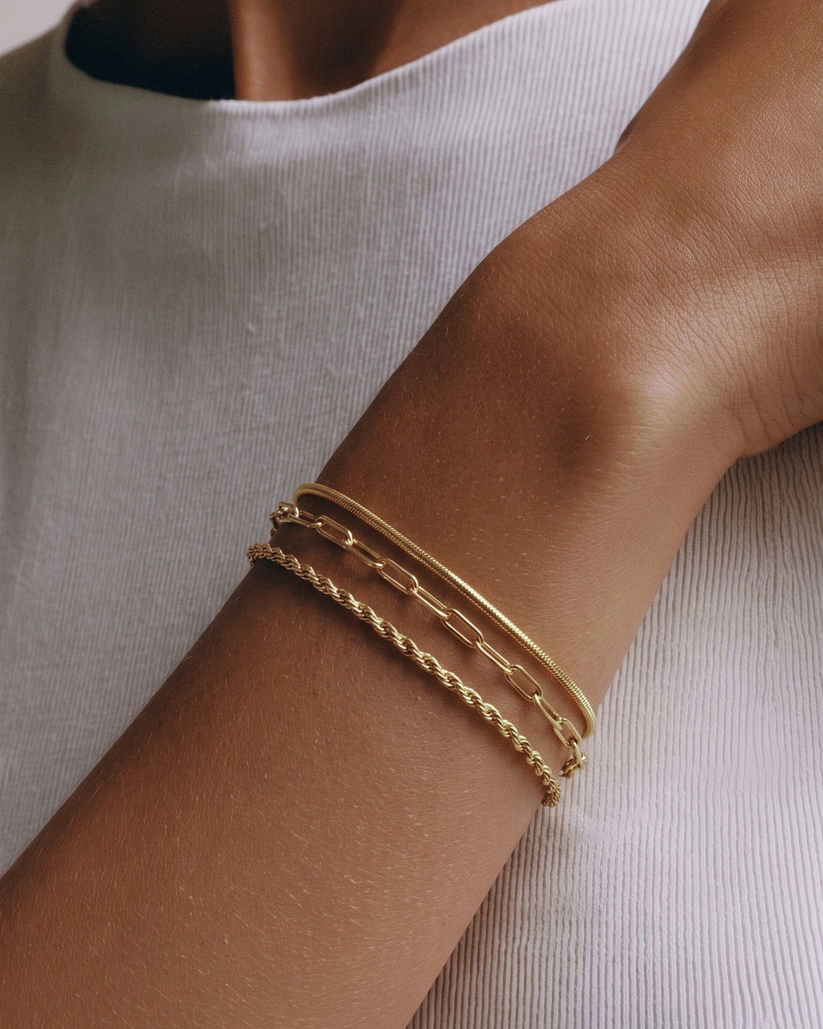 18K Gold Bracelets
