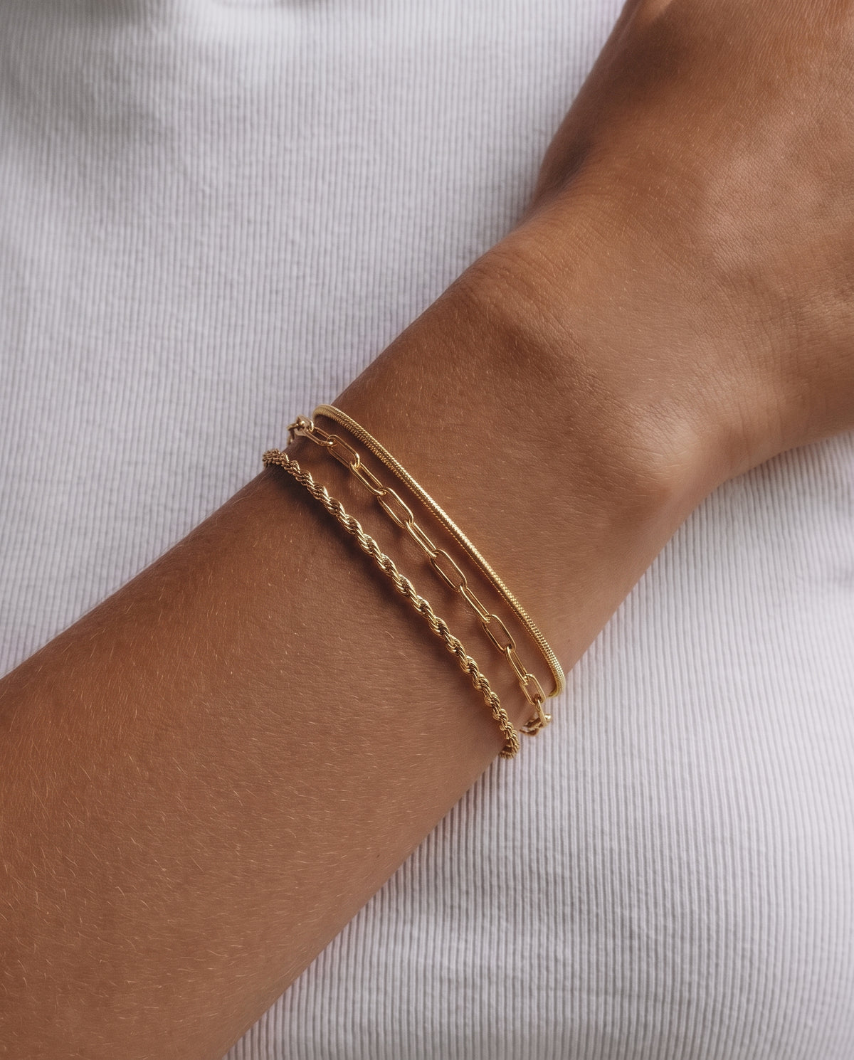 18K Gold Bracelets
