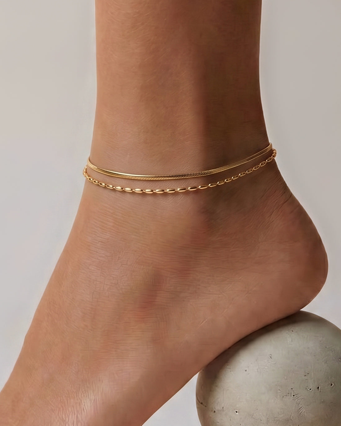 18K Tezza Anklet