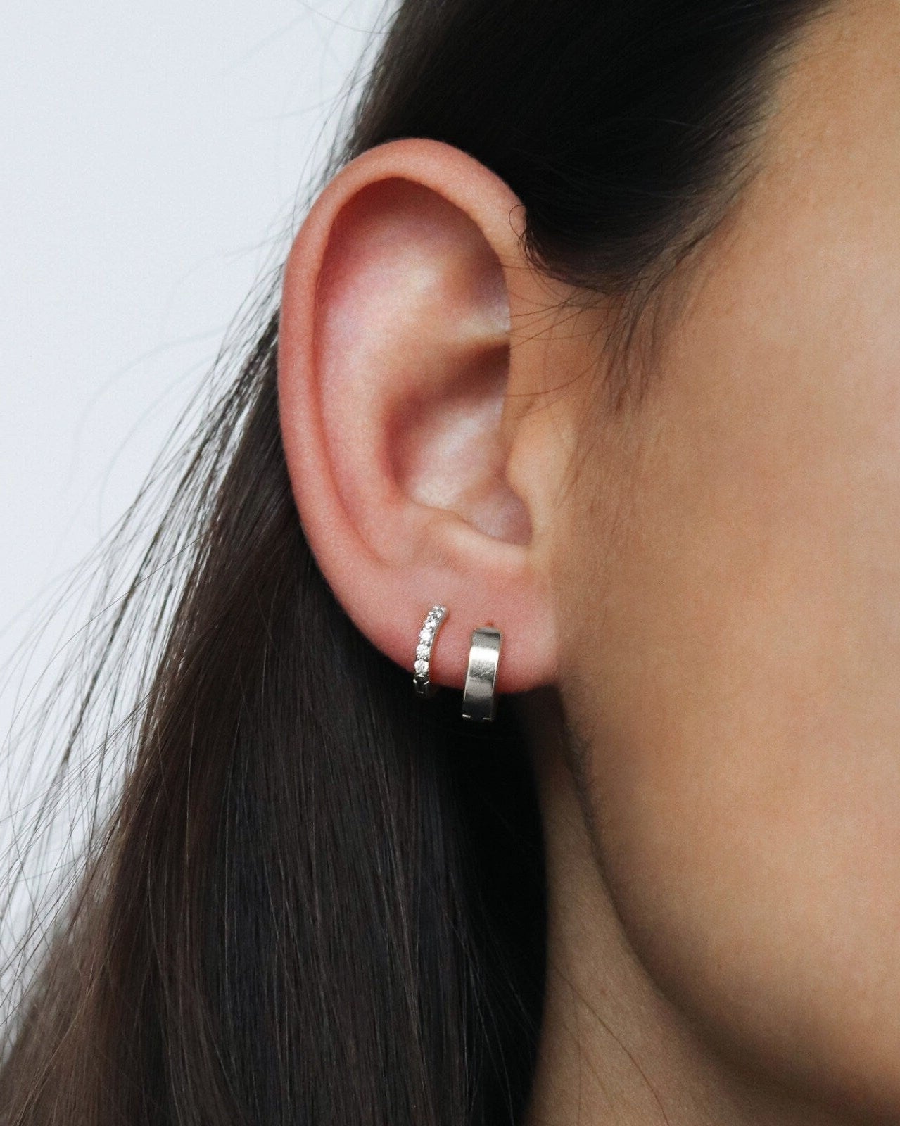 925 Silver - Maya Hoops