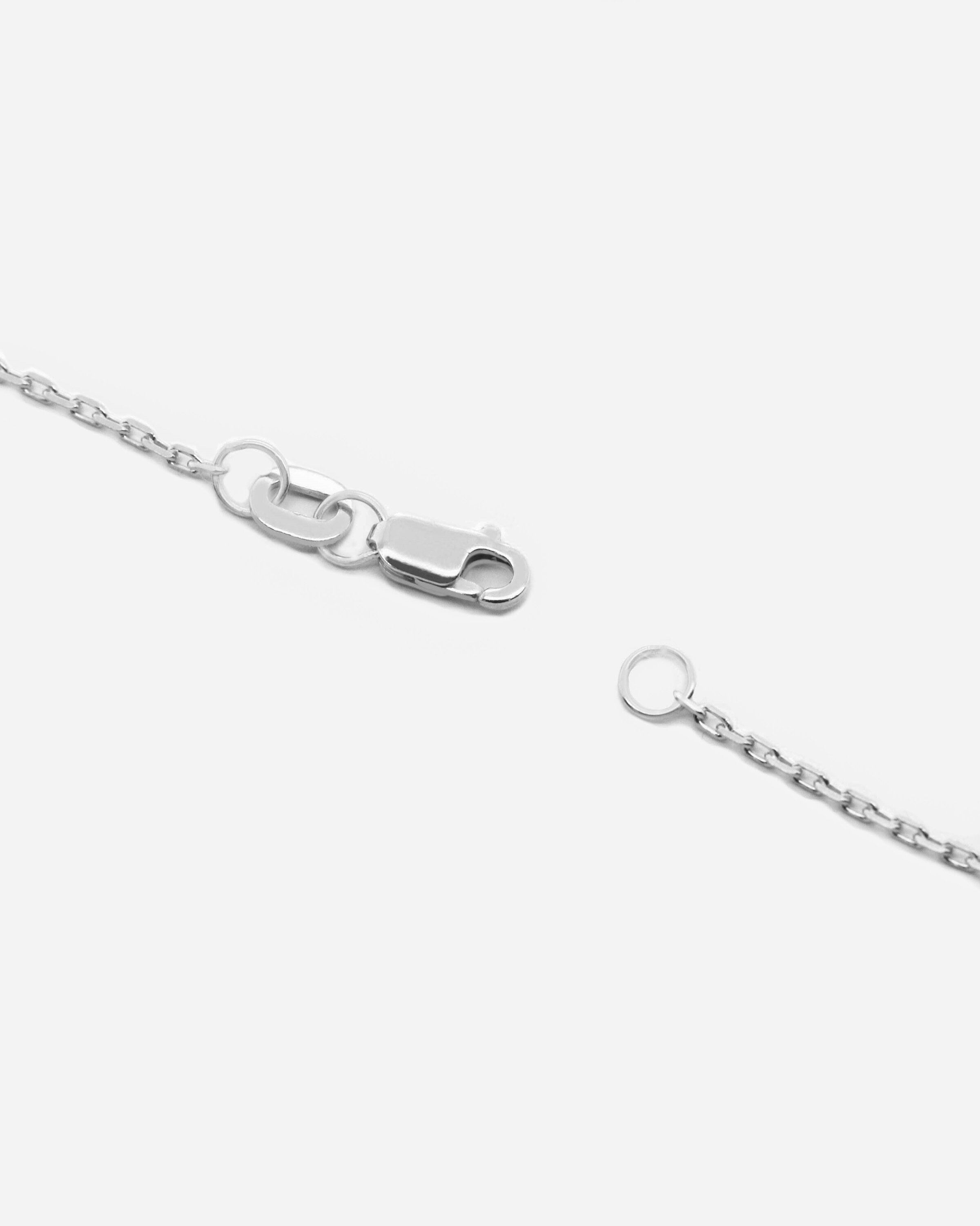 Collier disque en argent 925