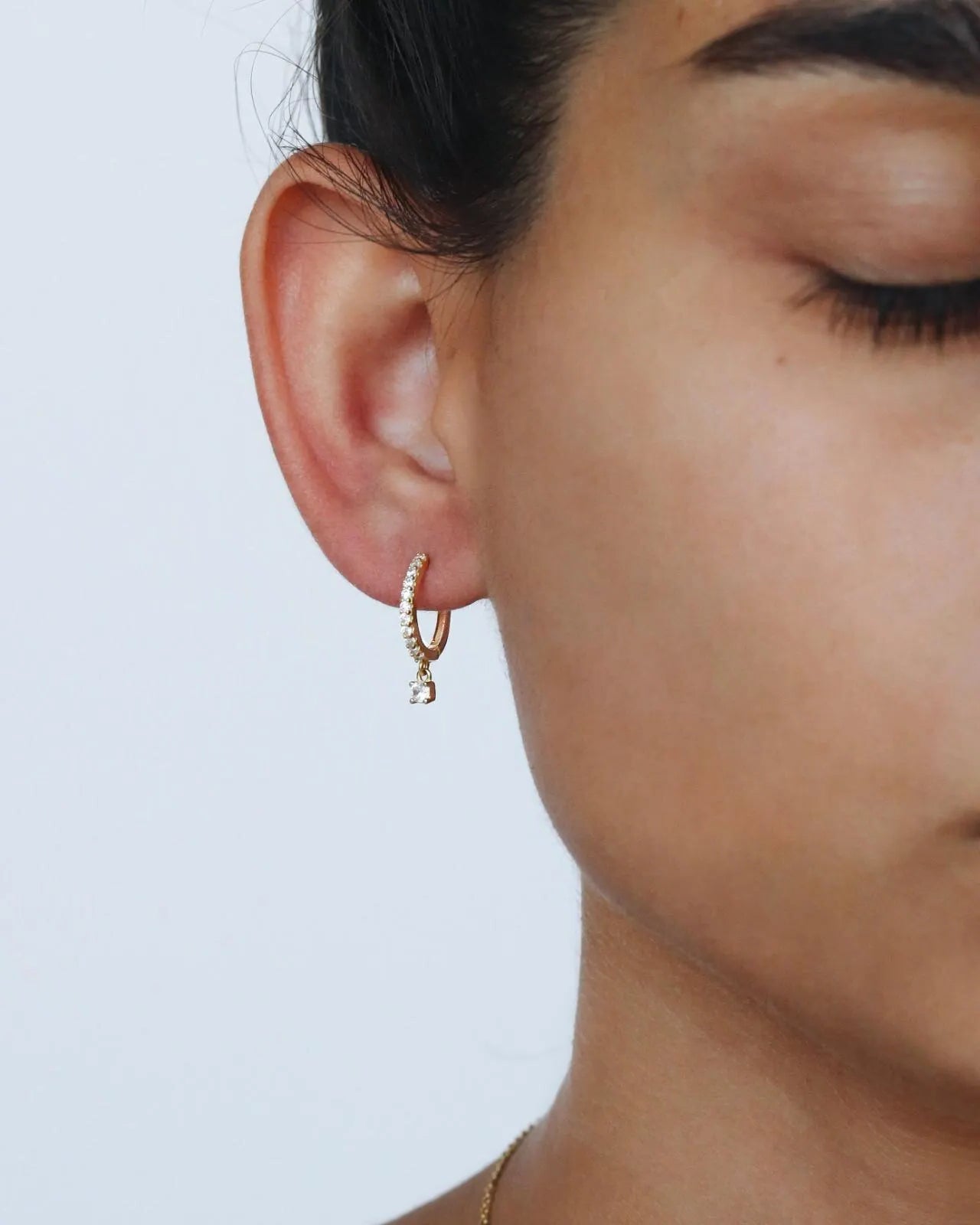 18K Vermeil Jenna Hoops