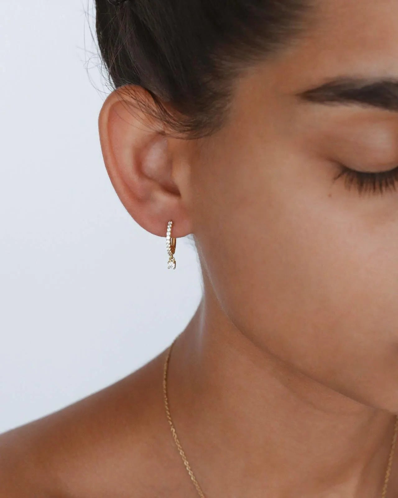 18K Vermeil Jenna Hoops
